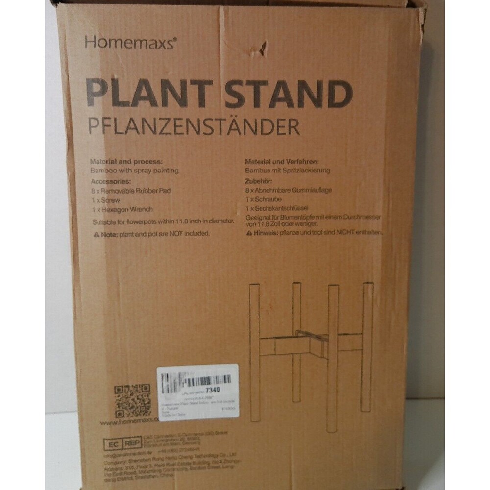 Homemaxs Bamboo Plant Stand